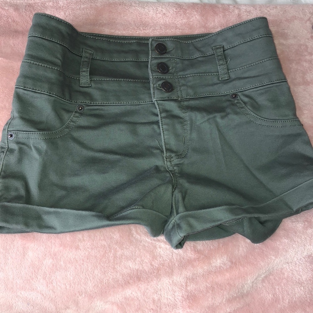 High waisted shorts